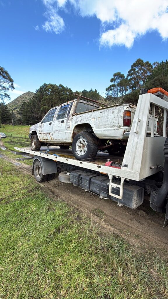 We remove all type of vehicles in West Auckland